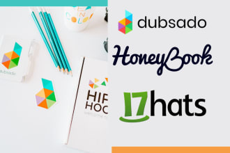 建立dubsado和honeybook客户关系管理账户，17hat，敏捷调度