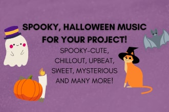 make spooky halloween music for streaming vtubers youtube