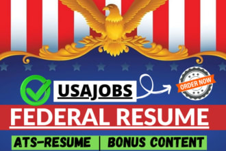 create federal resume for USA jobs