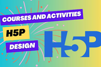 design interactive h5p content for your courses in 24 hours