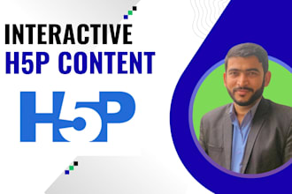 design interactive h5p content for your courses in 24 hours