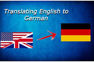 translate english into german