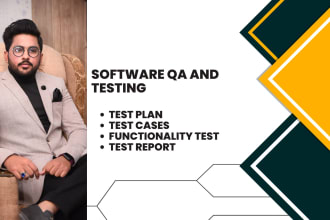 write test cases and test scenarios for your product