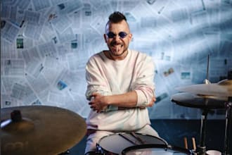 record professional reggae drums