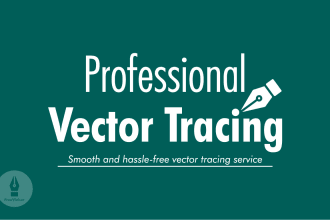 vector tracing logo, vectorize image, raster to vector
