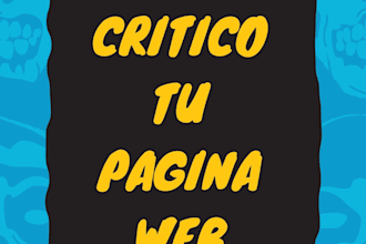 help you with a criticism of your website