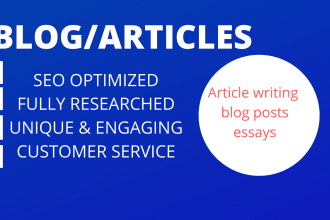 write an engaging 500 word article for you