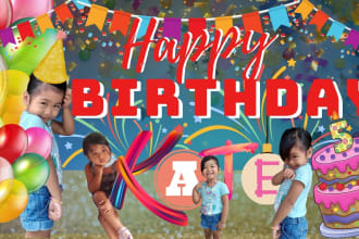 design a beautiful invitation card or party backgrounds