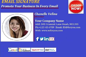 create professional clickable signature
