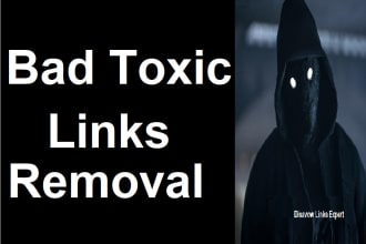 create disavow file to remove bad links, recover penalty