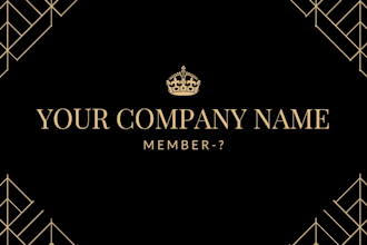 design outstanding business card for you