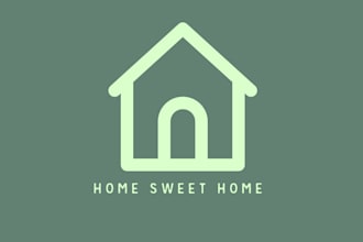 desain logo minimalis vintage lattering
