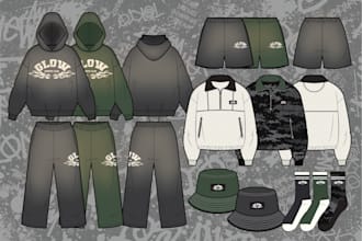 design a fashion merch capsule collection