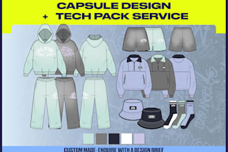 design a fashion merch capsule collection