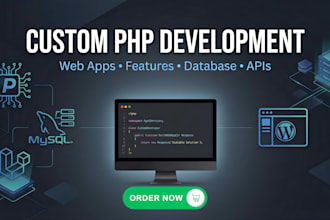 be your custom PHP website developer