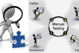 do manual software testing very efficiently e2e and regression test
