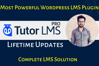 install tutor lms pro with lifetime updates