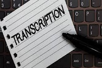 translate transcript and content with required formalities