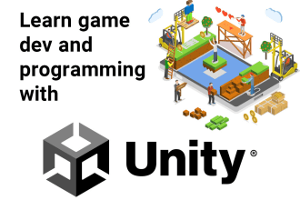 teach you how to make games in unity with csharp