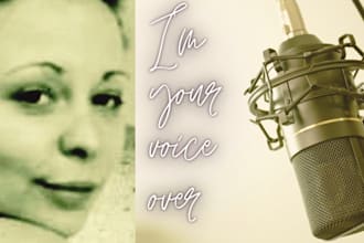 be voice over ereading voice