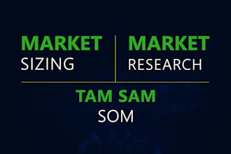 do market sizing and tam sam som calculation