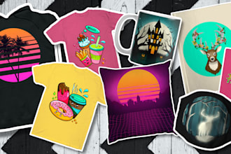 do bespoke illustration work or graphic design work