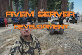 develop or fix your qbcore,esx,vmenu fivem server