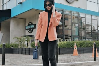 as a modeling and acting