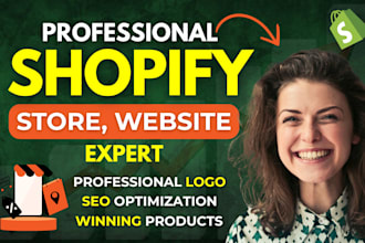 build shopify website, shopify dropshipping, shopify store design