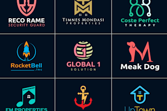 create minimalist and unique business logo