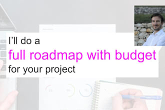 turn your ideas into a roadmap with a timeline and budget