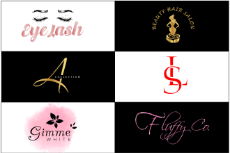 do signature fashion watercolor feminine text wordmark typography brand logo