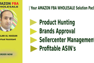 do amazon fba wholesale USA brand approval with profitable products