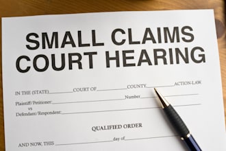 write the particulars of your claim in legal format