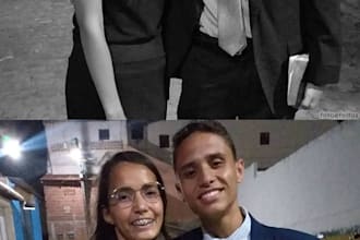 me will color your photos in black and white and make them super colorful