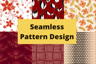 design repeated wallpaper, textile, floral and fabric patterns