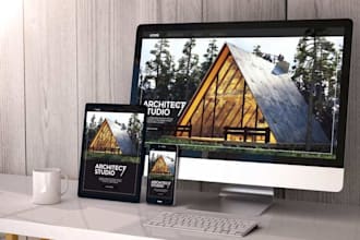 develop responsive web site design or web design