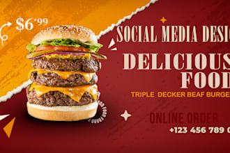 design food banner and product banner