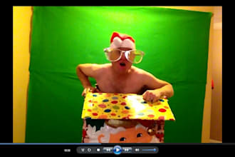wish you a merry CHRISTMAS in my boxers