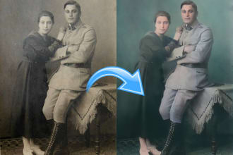 restore and colorize your old photos