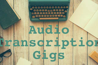 transcribe any audio files