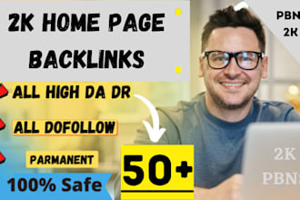 make 2000 plus home page backlinks