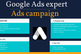 be expert google ppc ads and  display ads