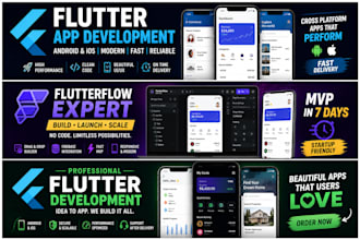 build ai powered flutter app or flutterflow mvp fast