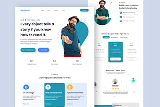 build a custom website with a custom design
