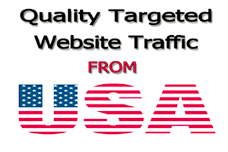 provide unlimited organic USA web traffic with high quality