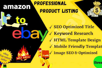 be your professional ebay virtual assistant