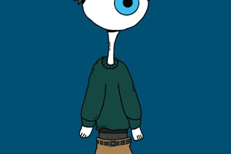 make custom cartoon nft