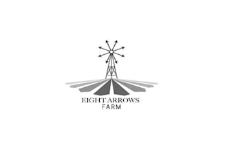 design eight arrows farm logo in 1 day
