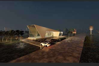 make 3d building model from 2d plan